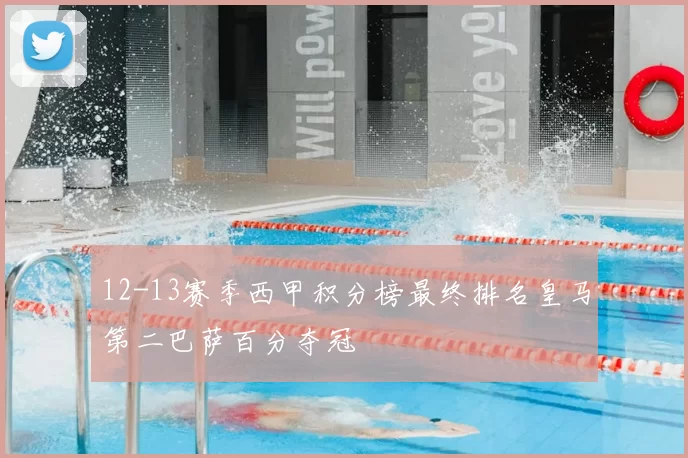 12-13赛季西甲积分榜最终排名皇马第二巴萨百分夺冠